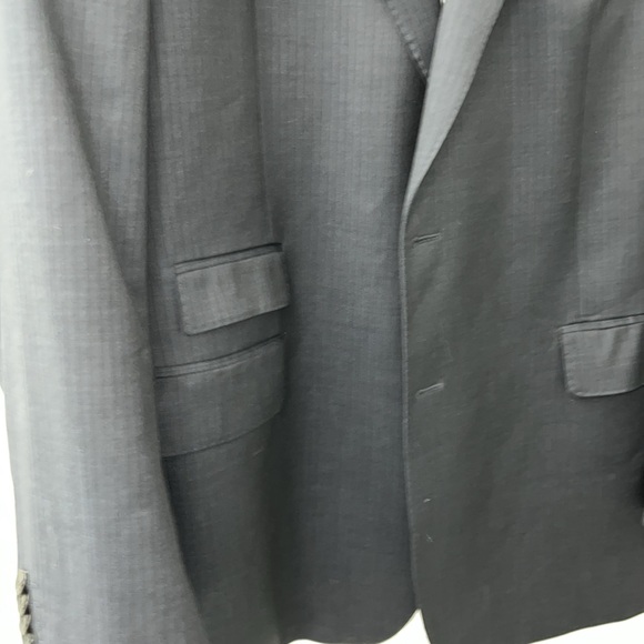 Simon Carter Sports Jacket size 46R, 2 Button Closure, 3” Peak Lapels, Like New - Picture 10 of 17